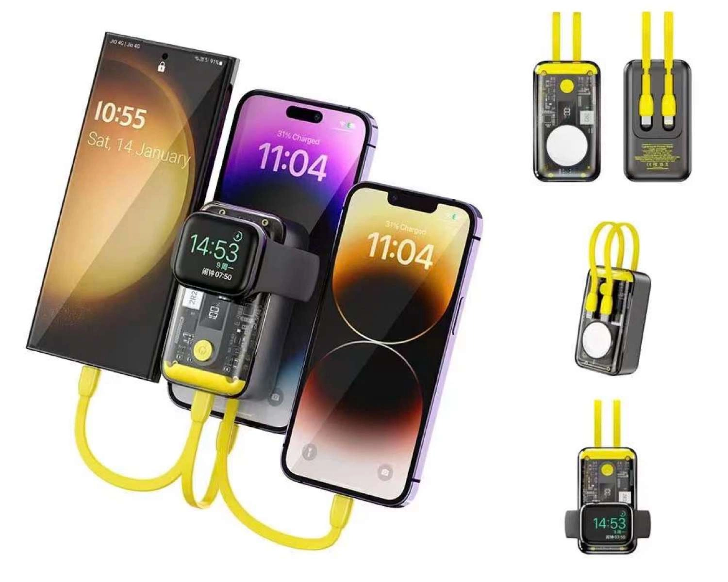Pin sạc dự phòng CyberPunk 10000mAh ZHX-PB22 Pin sạc dự phòng CyberPunk 10000mAh ZHX-PB22